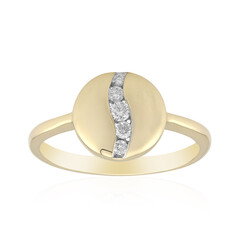 Bague en or et Diamant SI1 (G)