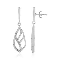 Boucles d'oreilles en argent et Zircon