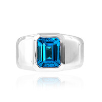 Bague en argent et Topaze de Marambaia