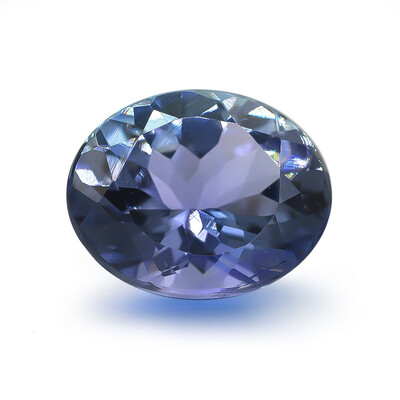 Gemme et Tanzanite non chauffée 2,607 ct
