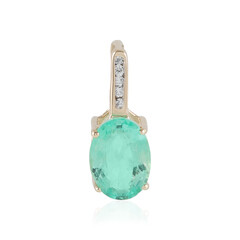 Pendentif en or et Emeraude de Colombie (AMAYANI)