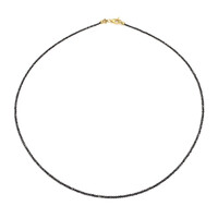 Collier en or et Diamant noir
