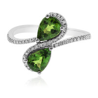 Bague en or et Grenat Tsavorite AAA (CIRARI)