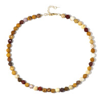 Collier en argent et Mokaïte