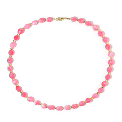 Collier en argent et Quartz blush