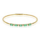 Bracelet en or et Emeraude de Zambie AAA (CIRARI)