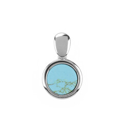 Pendentif en argent et Turquoise