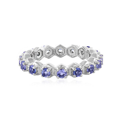 Bague en argent et Tanzanite