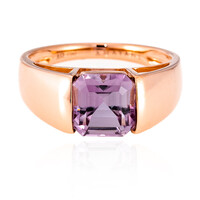 Bague en or et Diaspora rose (AMAYANI)