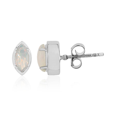 Boucles d'oreilles en argent et Opale Welo