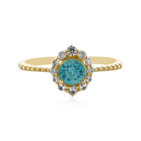 Bague en or et Zircon de Ratanakiri (Adela Gold)