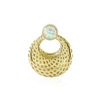 Pendentif en or et Opale Welo (Ornaments by de Melo)
