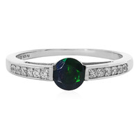 Bague en argent et Opale Mezezo