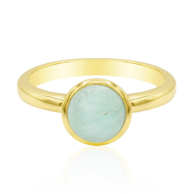 Bague en argent et Aigue-marine