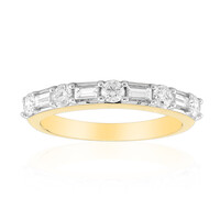 Bague en or et Diamant VVS1 (G)