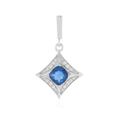 Pendentif en argent et Fluorite à couleur changeante