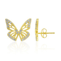 Boucles d'oreilles en argent et Zircon