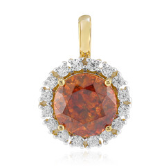 Pendentif en or et Sphalérite