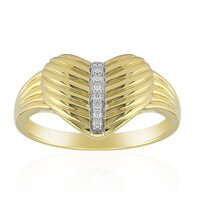 Bague en argent et Diamant SI1 (G)