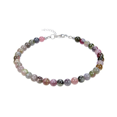 Bracelet en argent et Tourmaline