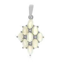 Pendentif en argent et Opale Welo