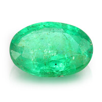  Emeraude de Zambie (gemme et boîte de collection)