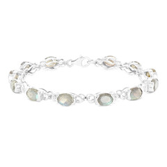 Bracelet en argent et Labradorite