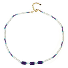Collier en argent et Améthyste