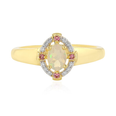 Bague en argent et Opale Welo