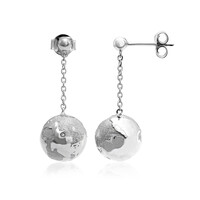 Boucles d'oreilles en argent et Diamant SI