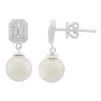 Boucles d'oreilles en or et Perle d'Akoya (TPC)