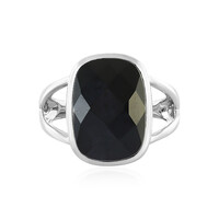 Bague en argent et Onyx noir