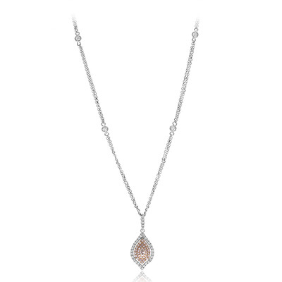 Collier en or et Diamant rose I1 (CIRARI)