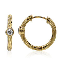 Boucles d'oreilles en or et Diamant IF (D)