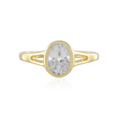 Bague en argent et Zircon (Adela Silber)