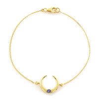 Bracelet en argent et Tanzanite