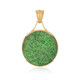 Pendentif en argent et Uvarovite