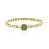 Bague en or et Diamant vert