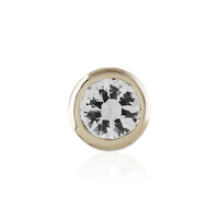 Boucle d'oreille en or et Saphir blanc (Adela Gold)