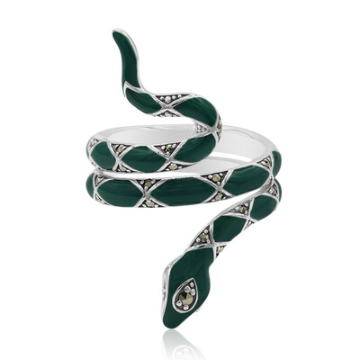 Bague en argent et Marcassite