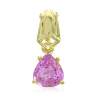 Pendentif en argent et Tourmaline cuprifère rose