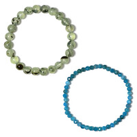 Bracelet et Préhnite