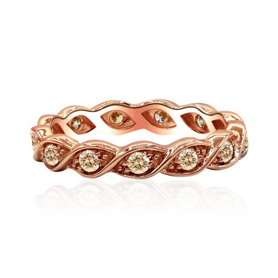 Bague en or et Diamant rose de France SI1 d'Argyle  (Annette)
