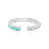 Bague en argent et Zircon
