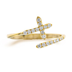 Bague en or et Diamant I1 (H) (CIRARI)