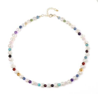 Collier en argent et Turquoise (Riya)