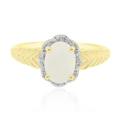 Bague en or et Opale Welo AAA (de Melo)