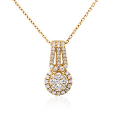 Collier en or et Diamant Flawless (F) (LUCENT DIAMONDS)