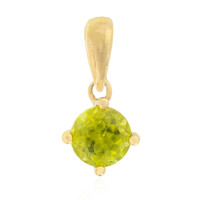 Pendentif en or et Sphène
