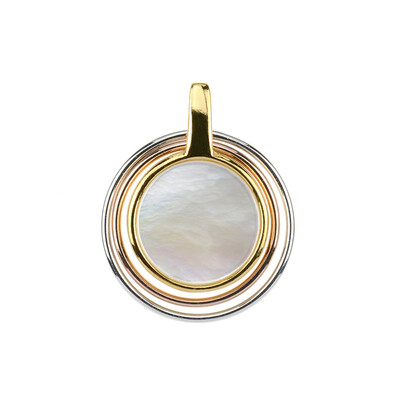Pendentif en argent et Nacre (dagen)